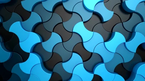 Background of Geometric Shapes Stock Footage 342914481