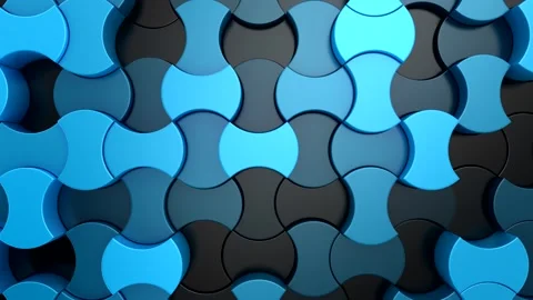 Background of Geometric Shapes Stock Footage 343264112