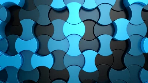 Background of Geometric Shapes Stock Footage 343264320