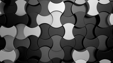Background of Geometric Shapes Stock Footage 343555967