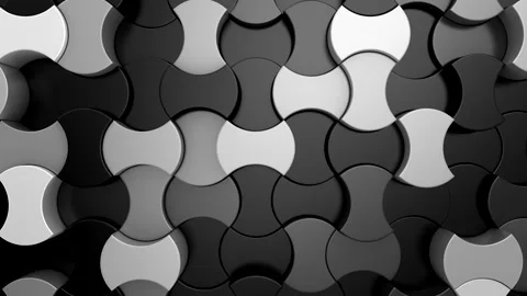 Background of Geometric Shapes Stock Footage 343673829