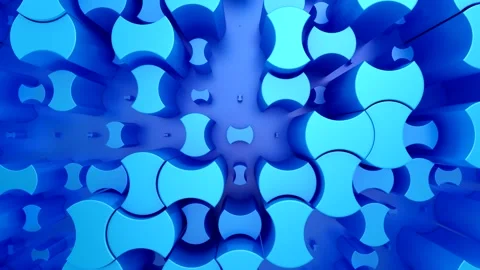 Background of Geometric Shapes Stock Footage 345498615