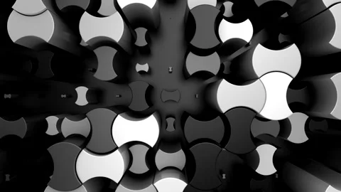 Background of Geometric Shapes 스톡 동영상 346884942