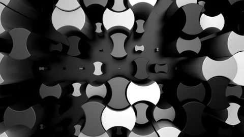 Background of Geometric Shapes 動画素材 347076323