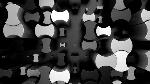 Background of Geometric Shapes 動画素材 347076394