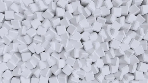 Background of geometric shapes in random animation Video stock 200997709