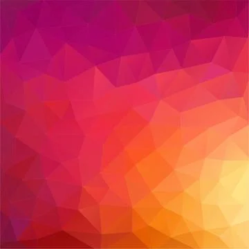 Background of geometric shapes. Retro triangle background. Colorful mosaic Stock Illustration