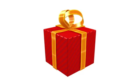 Background Gift Opening (HD 30fps + Alpha) Stock-Footage 47803800