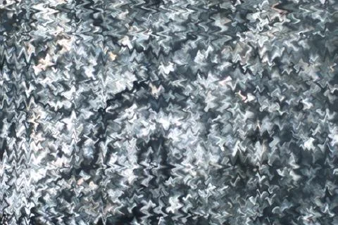 Background glass panel with waves, light blue color Stock Illustration