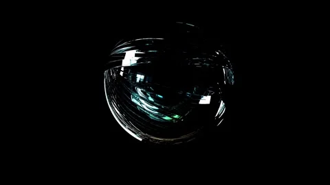 Background glass sphere template for website or banner 스톡 동영상 254666713