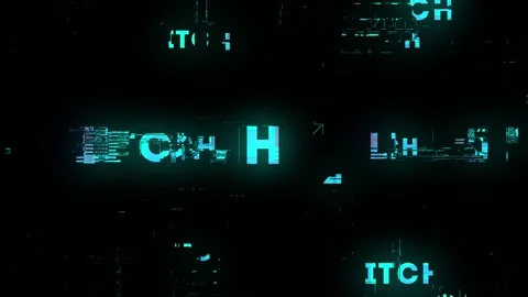 Background glitch animation Stock Footage 298824270