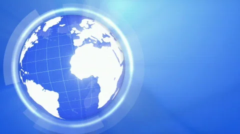 Background with globe Stock Footage 569668