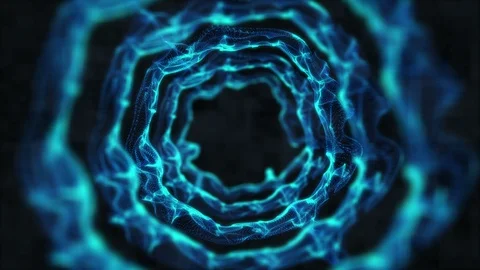 Background glow abstract of particle form. Stock Footage 86296423