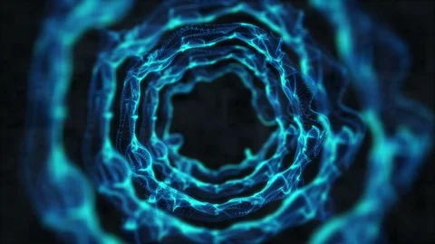 Background glow abstract of particle form Stock Footage 86340948