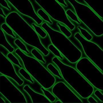 Background with glowing bottles  Stock Illustration