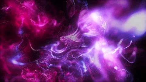 Background Glowing Colorful Particles Loop Stock Footage 197807131