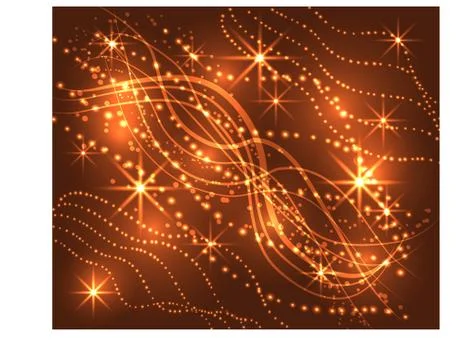 Background with glowing dots. Neon light. Vector illustration. イラスト素材