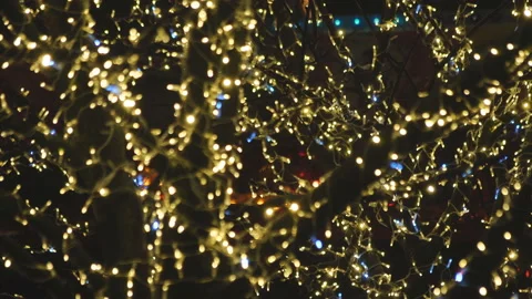 Background of glowing lights Stock Footage 145373471