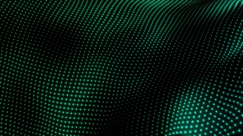Background Glowing waves from circles Stock-Footage 106962494