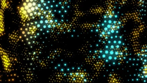 Background Glowing Yellow Blue Vídeo Stock 106962509