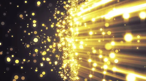 Background gold movement. Video stock 64821398