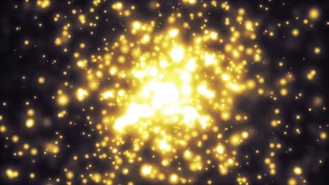 Background gold movement. Vídeo Stock 71267321