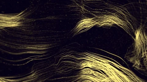 Background with gold particles and stripes, award background Stock Footage 263257345