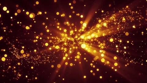 Background Gold with Rays. Vídeo Stock 71653422