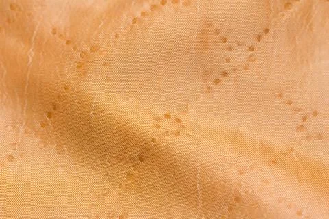 Background of golden fabric. texture Foto stock
