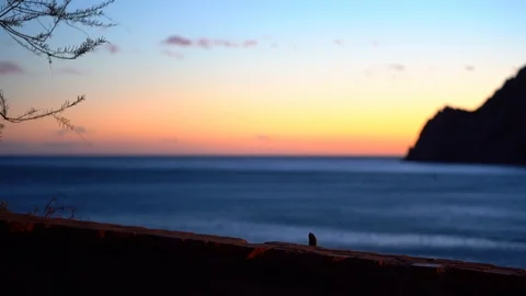 A background of a gorgeous blurred sunset perfect for text Stock Footage 123414867