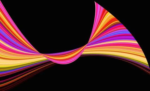 Background gradient colorful background gradient, waves shape Copyright: x... Stock Photos