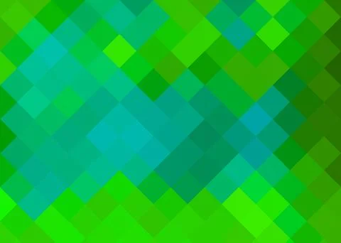 Background gradient pattern of green and yellow squares 스톡 일러스트