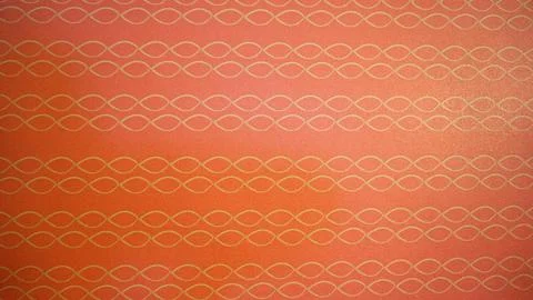The background is gradient red and has a small, elongated circle motif Stock Photos