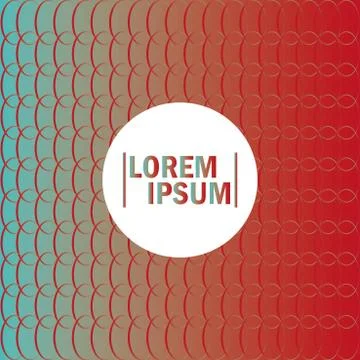 Background gradient repeat pattern label text Stock Illustration