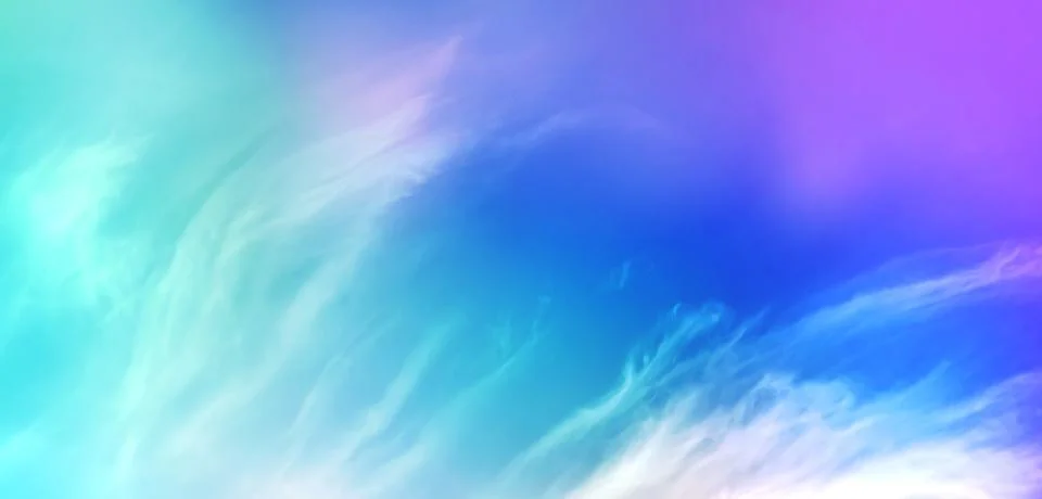 Background with gradient sky in evening clouds Stock Photos