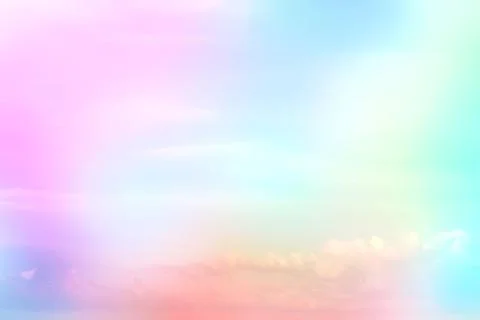 Background with gradient sky in evening clouds Stock Photos