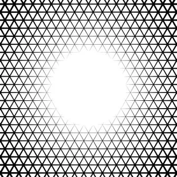 Background with gradient of triangle shaped cells grid Illustrazione stock