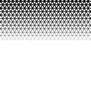Background with gradient of triangle shaped cells grid Illustrazione stock