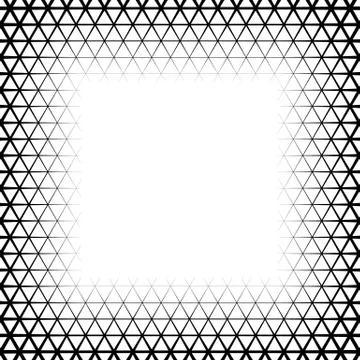 Background with gradient of triangle shaped cells grid Stock Illustration