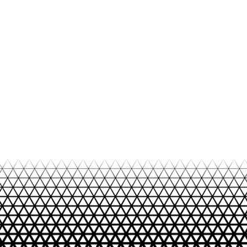 Background with gradient of triangle shaped cells grid Stock Illustration