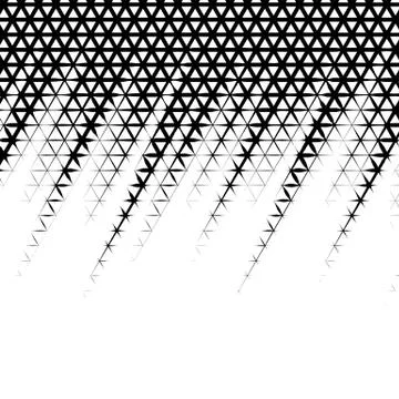 Background with gradient of triangle shaped cells grid イラスト素材