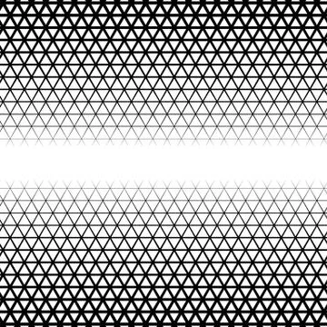 Background with gradient of triangle shaped cells grid Illustrazione stock