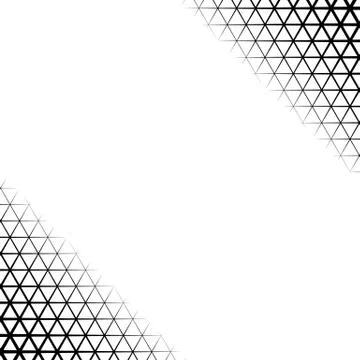 Background with gradient of triangle shaped cells grid Illustrazione stock