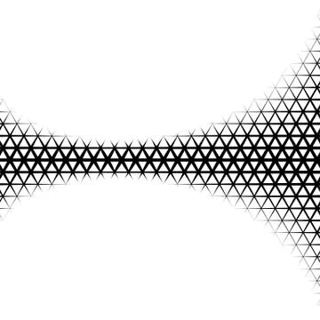 Background with gradient of triangle shaped cells grid イラスト素材