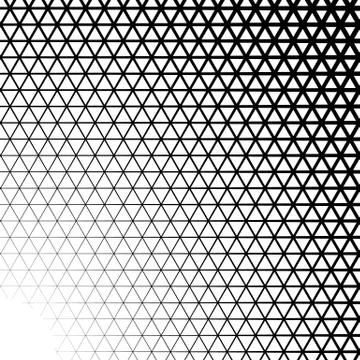 Background with gradient of triangle shaped cells grid 스톡 일러스트