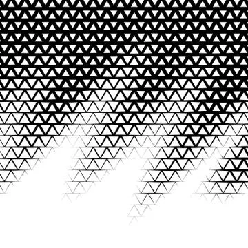 Background with gradient of triangle shaped cells grid Illustrazione stock