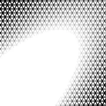 Background with gradient of triangle shaped cells grid Illustrazione stock