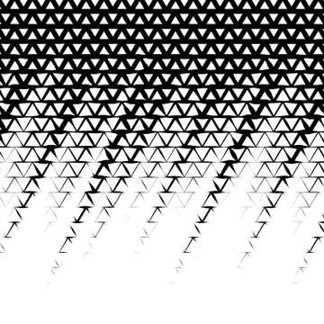 Background with gradient of triangle shaped cells grid イラスト素材