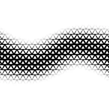 Background with gradient of triangle shaped cells grid 库存插图