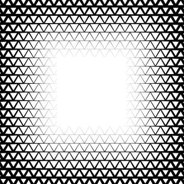 Background with gradient of triangle shaped cells grid Illustrazione stock
